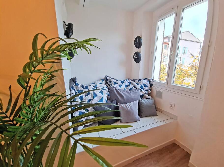 Gregbnb - T2 Design 43M2 - Toulon Est - Wifi Fibre - N2 Eksteriør bilde